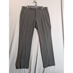 Alfani Mens Slim fit Dress Pants 36/ 32‎ Black Solid